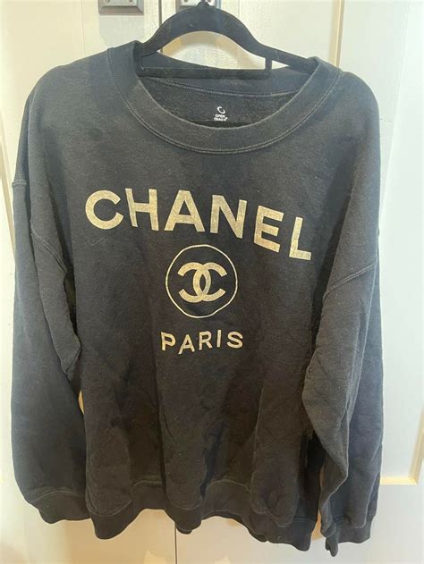 bee vintage chanel jumper|pre owned chanel tops.